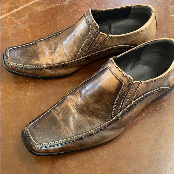 kenneth cole camo trophy loafers